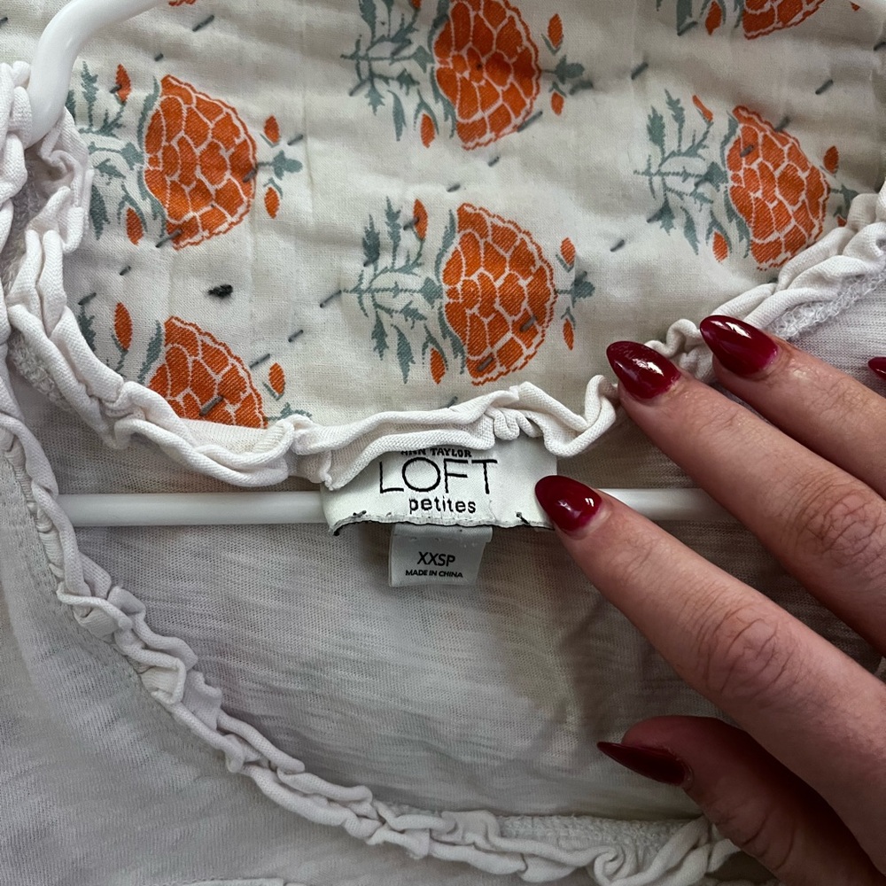 Loft Ruffle Tank - Picture 2 of 2